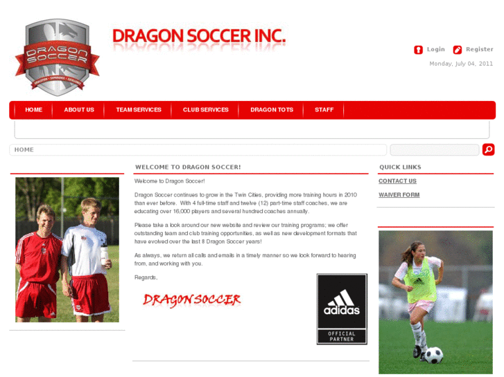 www.dragonsoccer.net