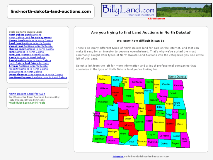 www.find-north-dakota-land-auctions.com