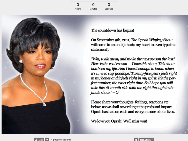 www.goodbyeoprah.com