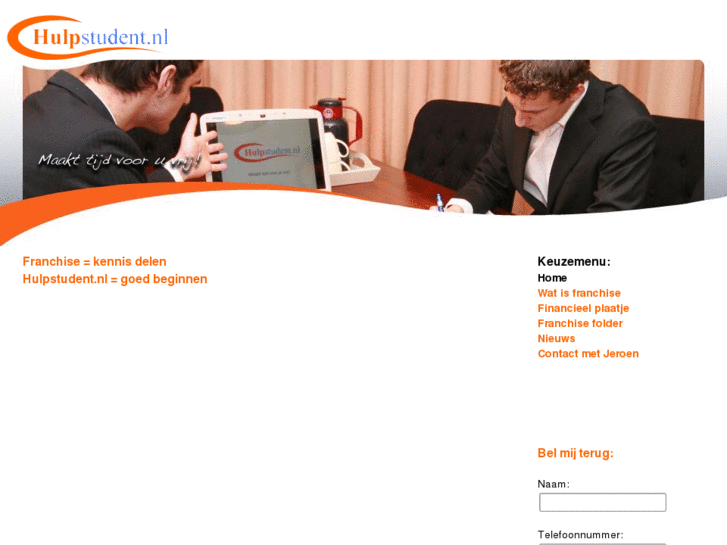 www.hulpstudentfranchise.nl