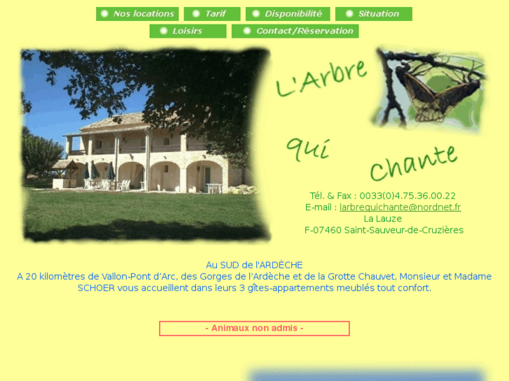 www.larbrequichante.fr