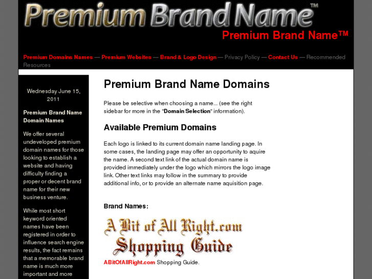 www.premiumbrandname.com