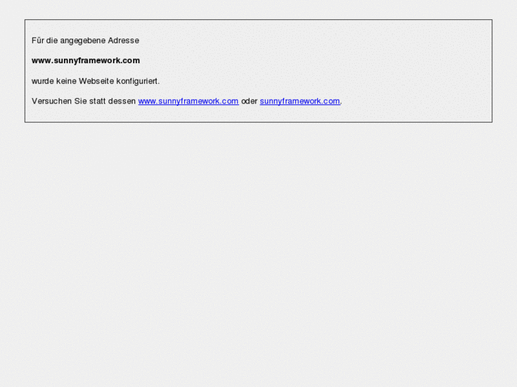 www.sunnyframework.com