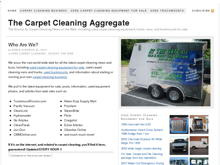 www.usedcarpetcleaning.com