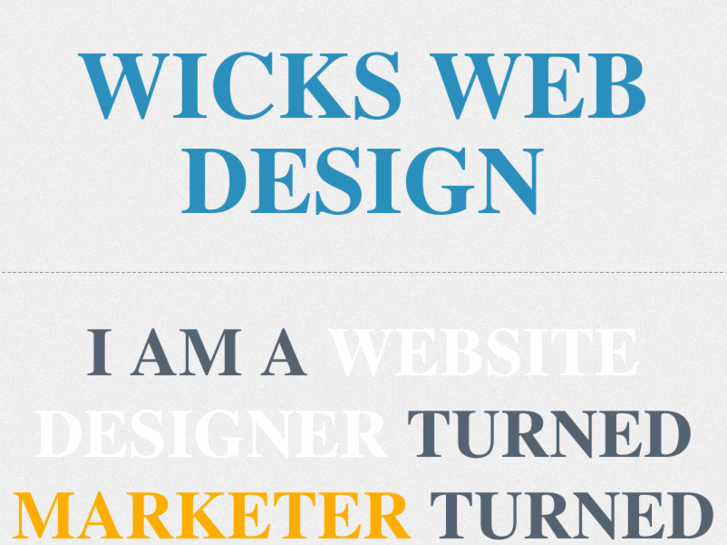 www.wickswebdesign.com