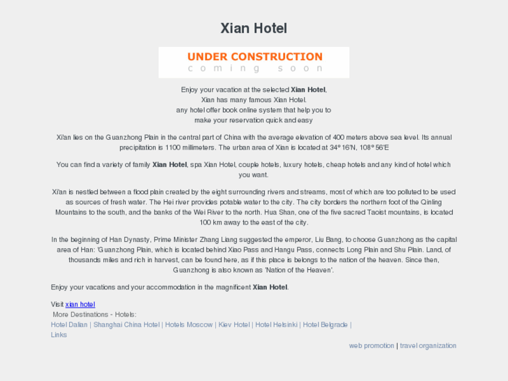 www.xianhotel.org