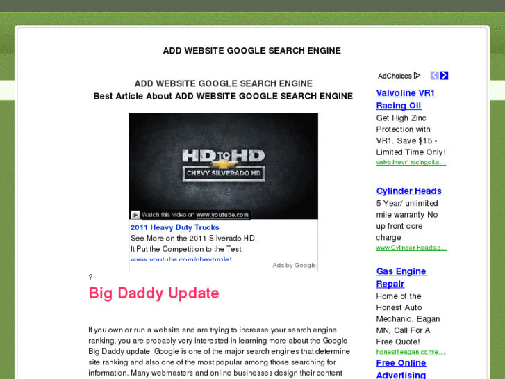 www.addwebsitegooglesearchengine.net