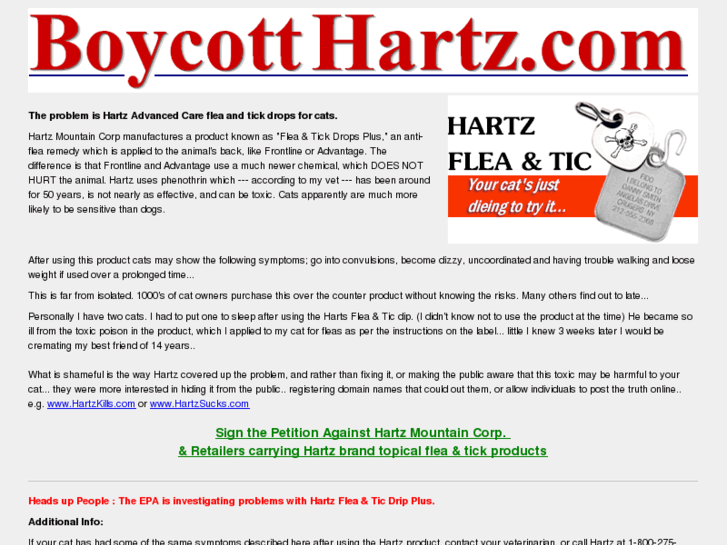 www.boycotthartz.com