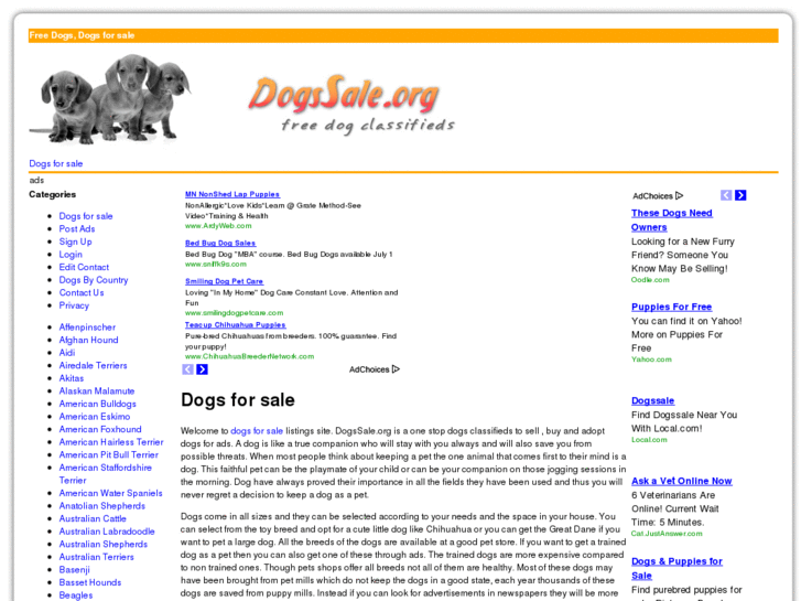 www.dogssale.org