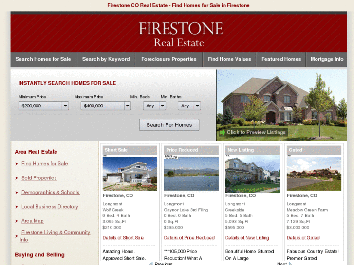 www.firestonehomes4sale.com