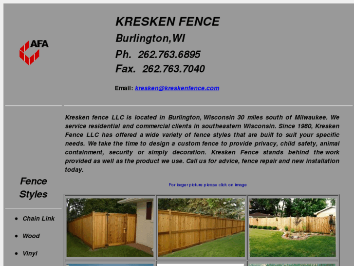 www.kreskenfence.com