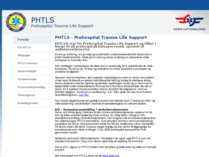 www.phtls.no