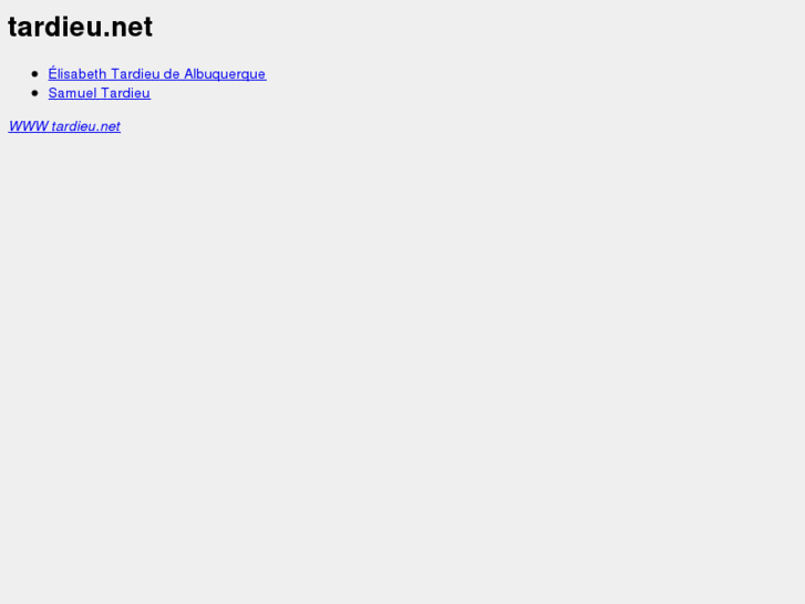 www.tardieu.net