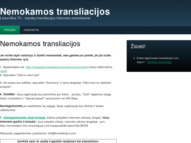 www.transliacijos.com