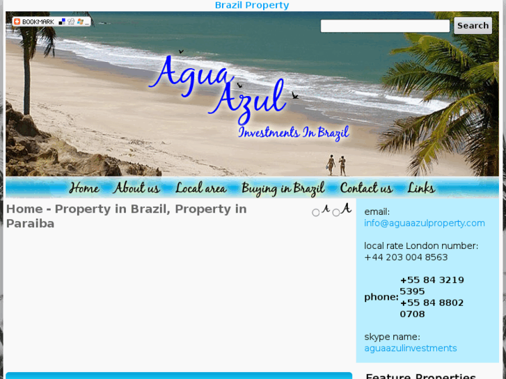 www.aguaazulinvestments.com