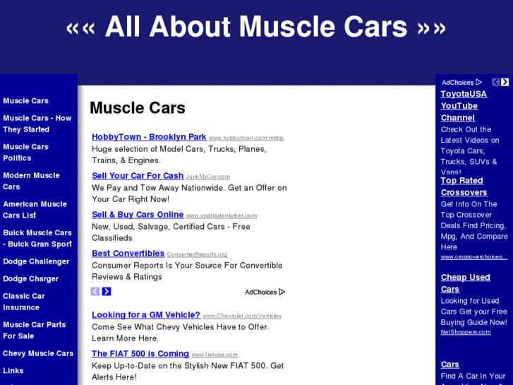 www.allaboutmusclecars.com