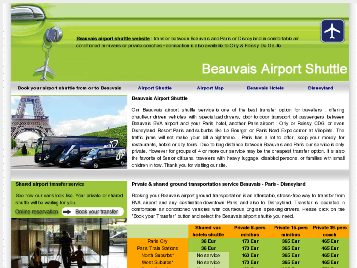 www.beauvaisairportshuttle.com