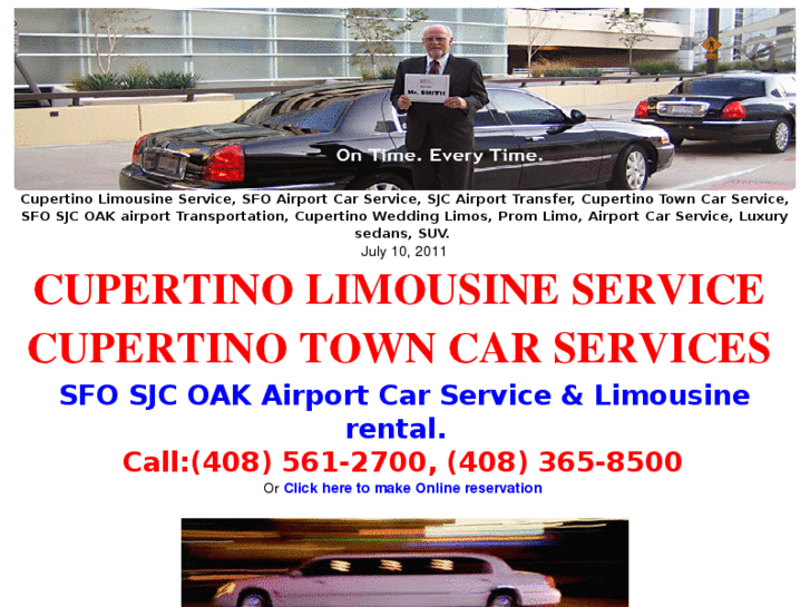 www.cupertinolimousineservice.com