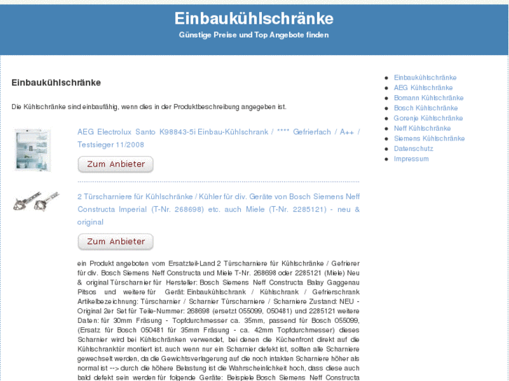 www.einbaukuehlschraenke.net