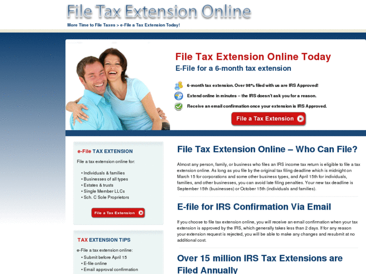 www.filetaxextensiononline.com