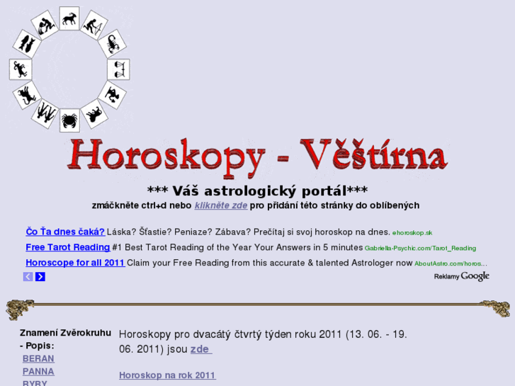 www.horoskopy-vestirna.com