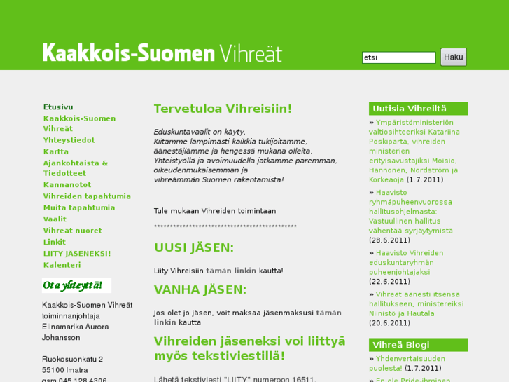 www.kaakkoissuomenvihreat.fi