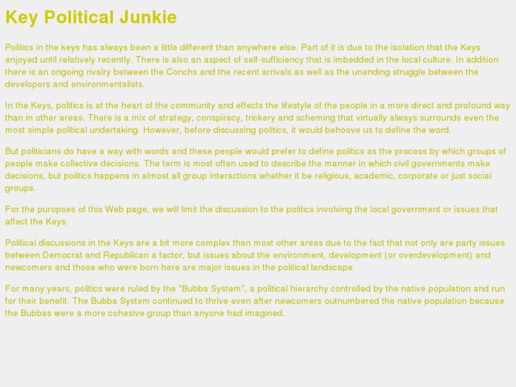 www.keypoliticaljunkie.com