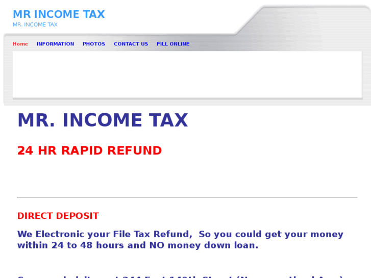 www.mrincometax.info