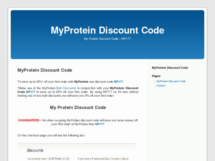 www.myproteindiscountcode.com