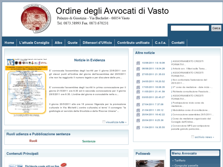 www.ordineavvocativasto.it