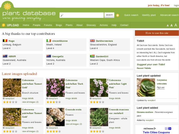 www.plantdatabase.biz