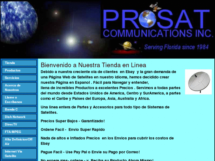 www.prosatlatino.com