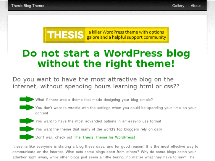 www.thesisblogtheme.com