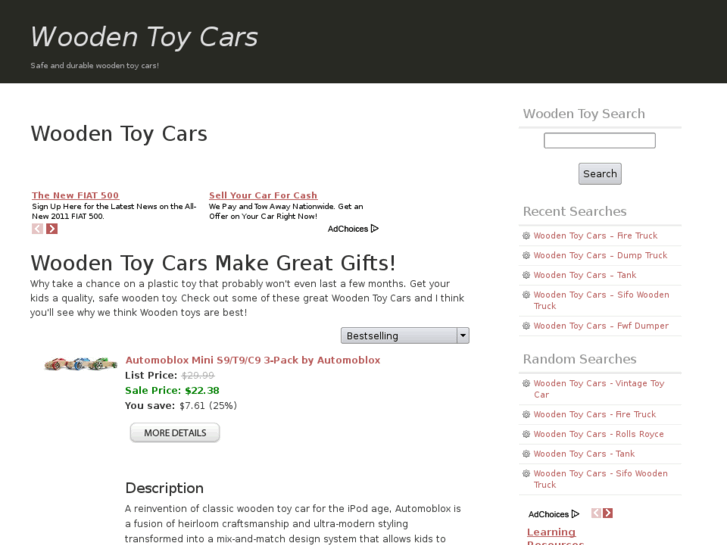 www.woodentoycars.net