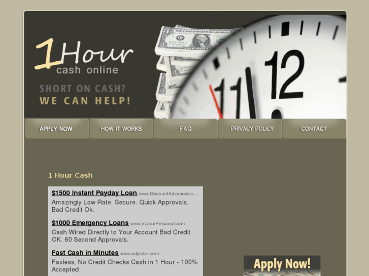 www.1hourcashloanonline.com