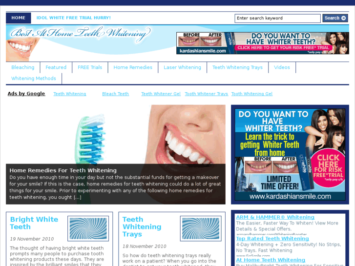 www.bestathometeethwhitening.org