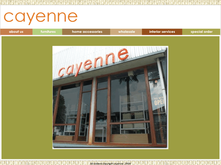 www.cayennehome.com