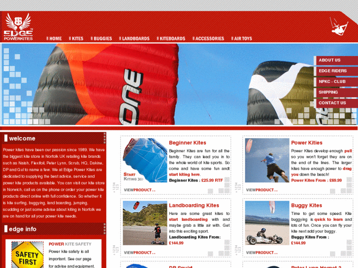 www.edgepowerkites.com