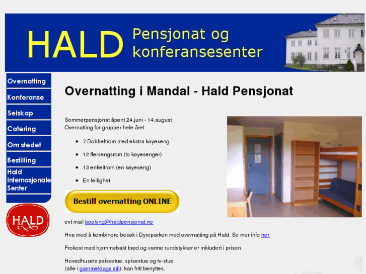 www.haldpensjonat.no