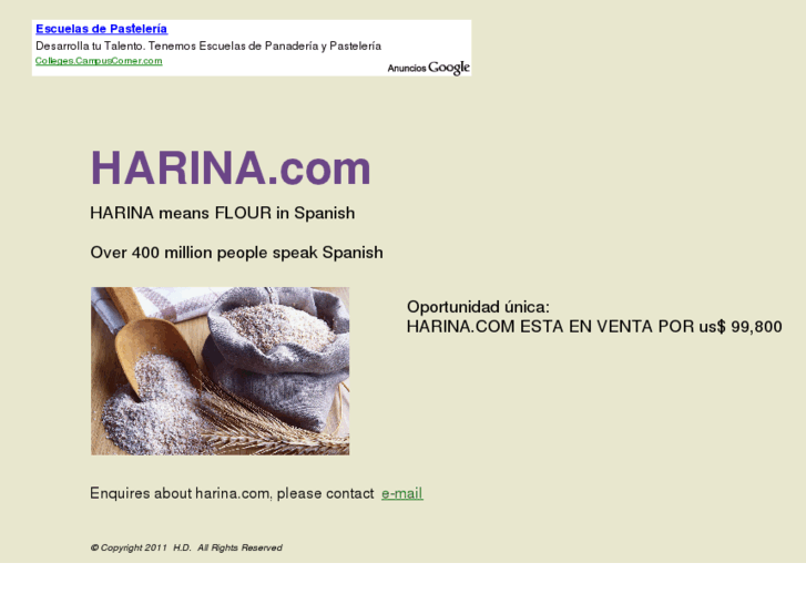 www.harina.com