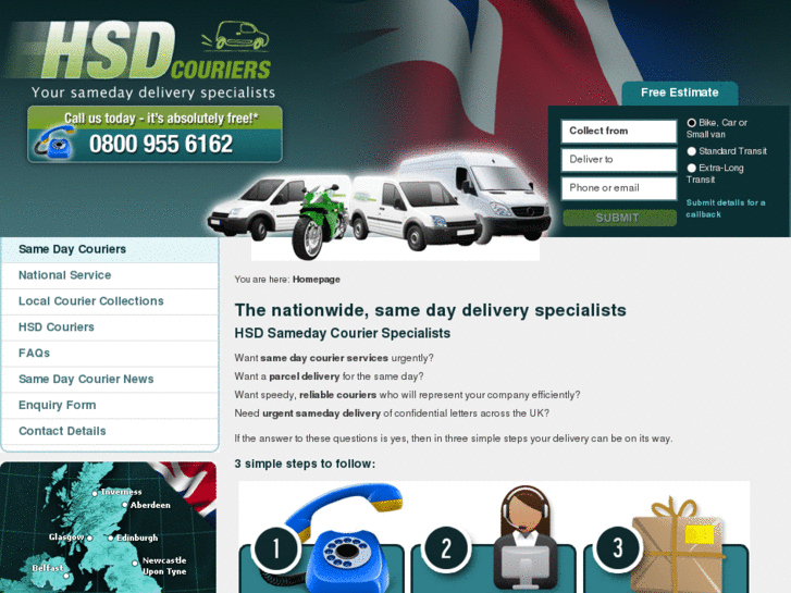 www.hsdcouriers.com