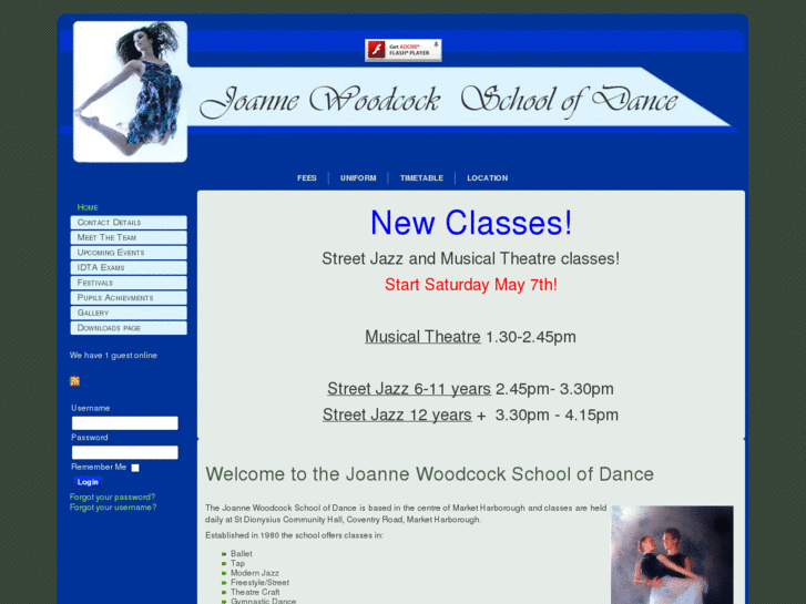 www.joannewoodcockschoolofdance.com