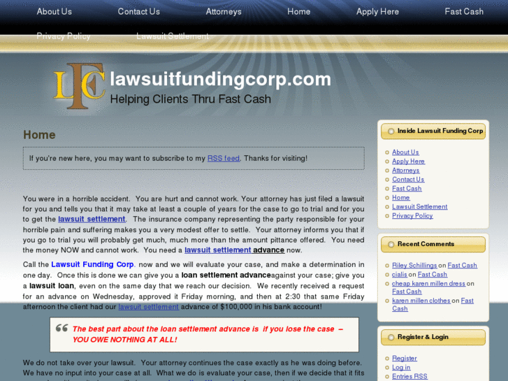 www.lawsuitfundingcorp.com