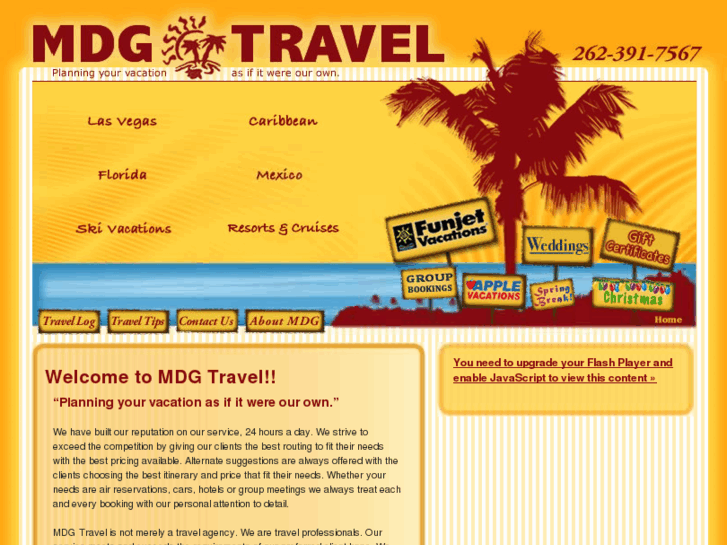 www.mdgtravel.com