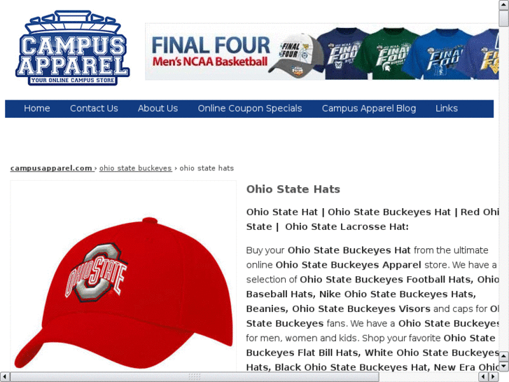 www.ohiostatehats.com