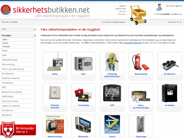 www.sikkerhetsbutikken.net