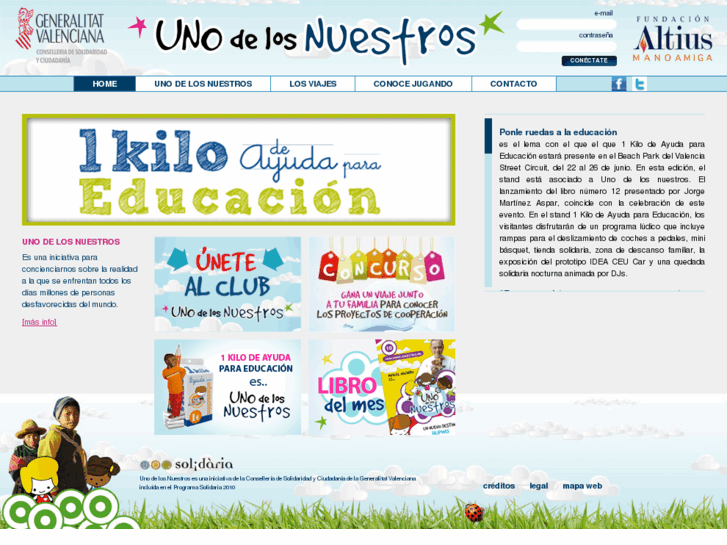 www.unodelosnuestros.org