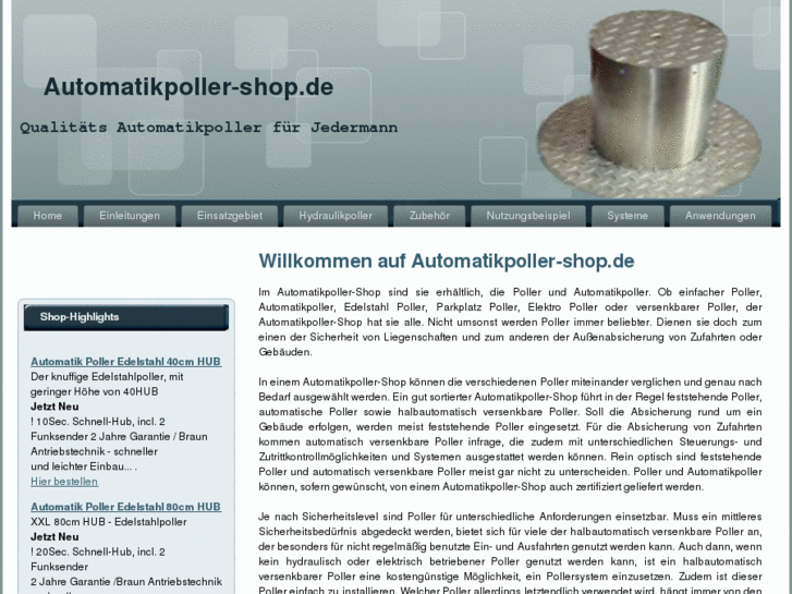 www.automatikpoller-shop.de