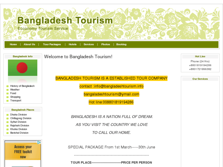 www.bangladeshtourism.info