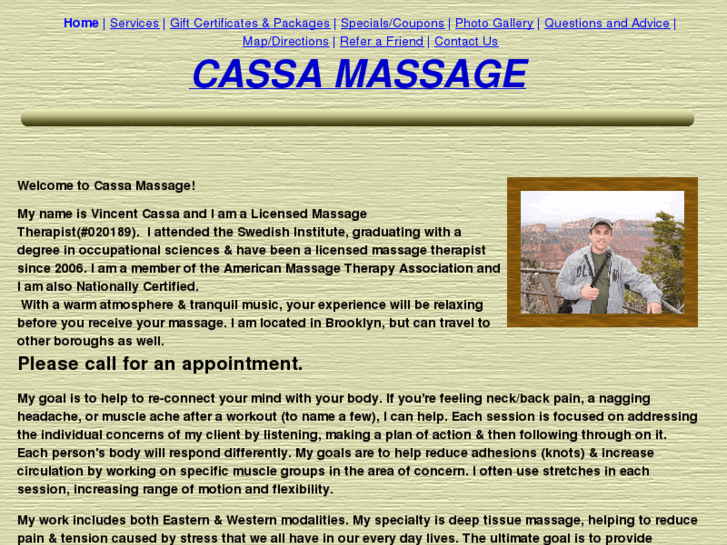 www.cassamassage.com